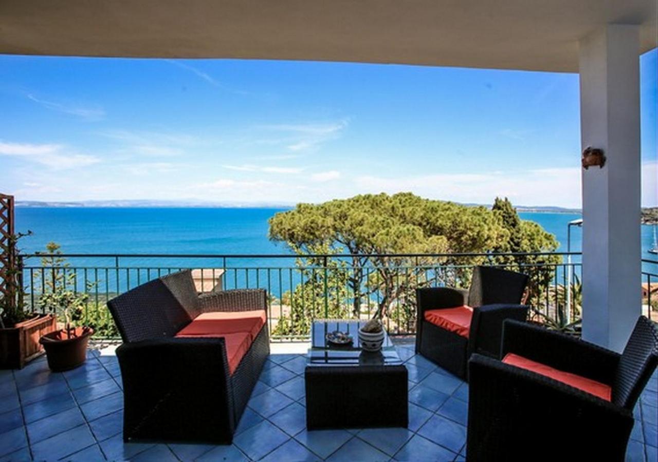 Terrace Sea View Apartment Porto Santo Stefano  Exterior photo